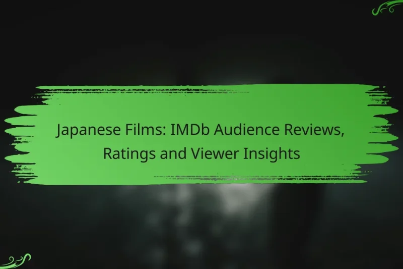 Japanese Films: IMDb Audience Reviews, Ratings and Viewer Insights