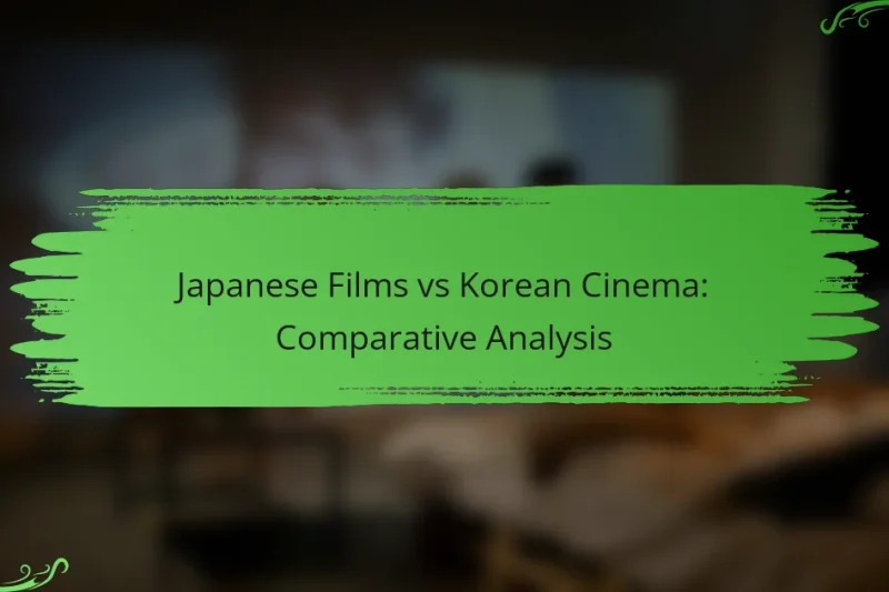 Japanese Films vs Korean Cinema: Comparative Analysis
