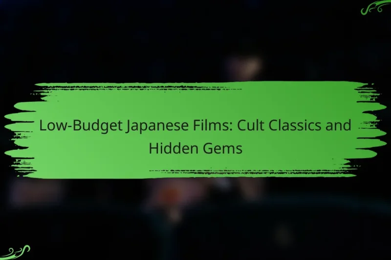 Low-Budget Japanese Films: Cult Classics and Hidden Gems